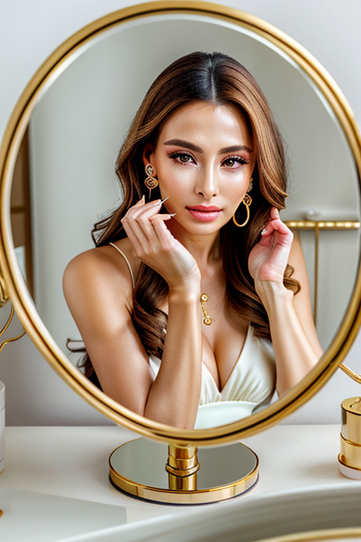 mirror pic girl black blur